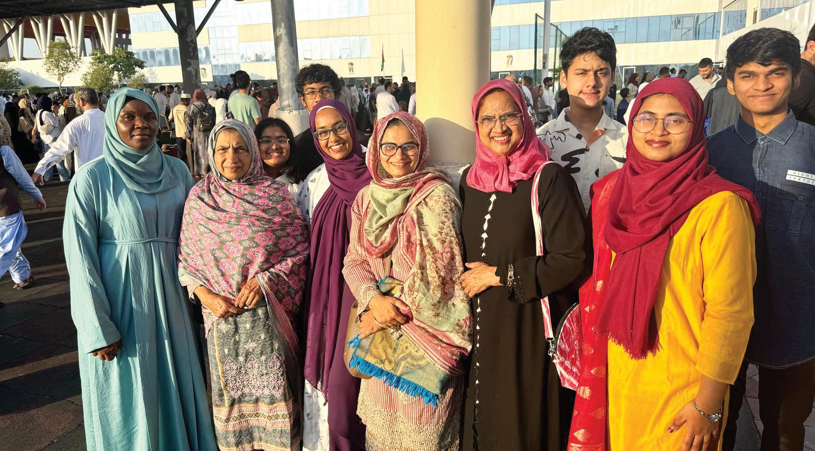 Expats mark Eid with prayer, feast and family gathering