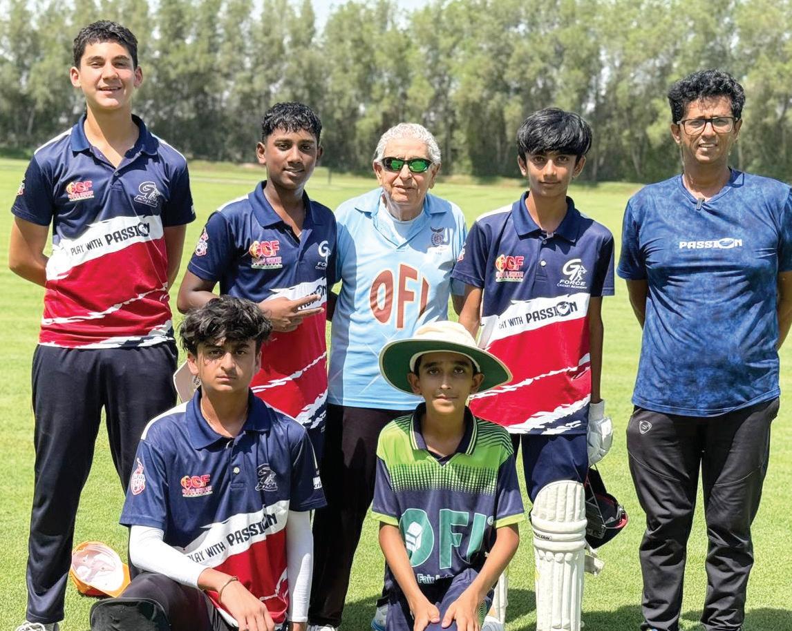How 82-year-old Dubai resident is inspiring UAE's young cricketers to work hard for a shot at glory
