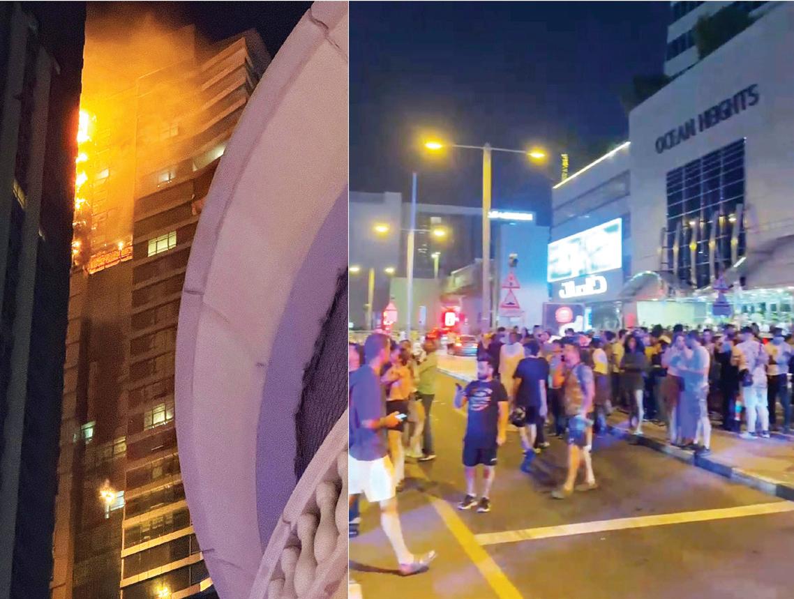 Residents of Dubai Marina building move to hotels, stay with friends after blaze