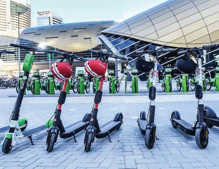 Dubai Police confiscate 656 scooters in Al Barsha in '24