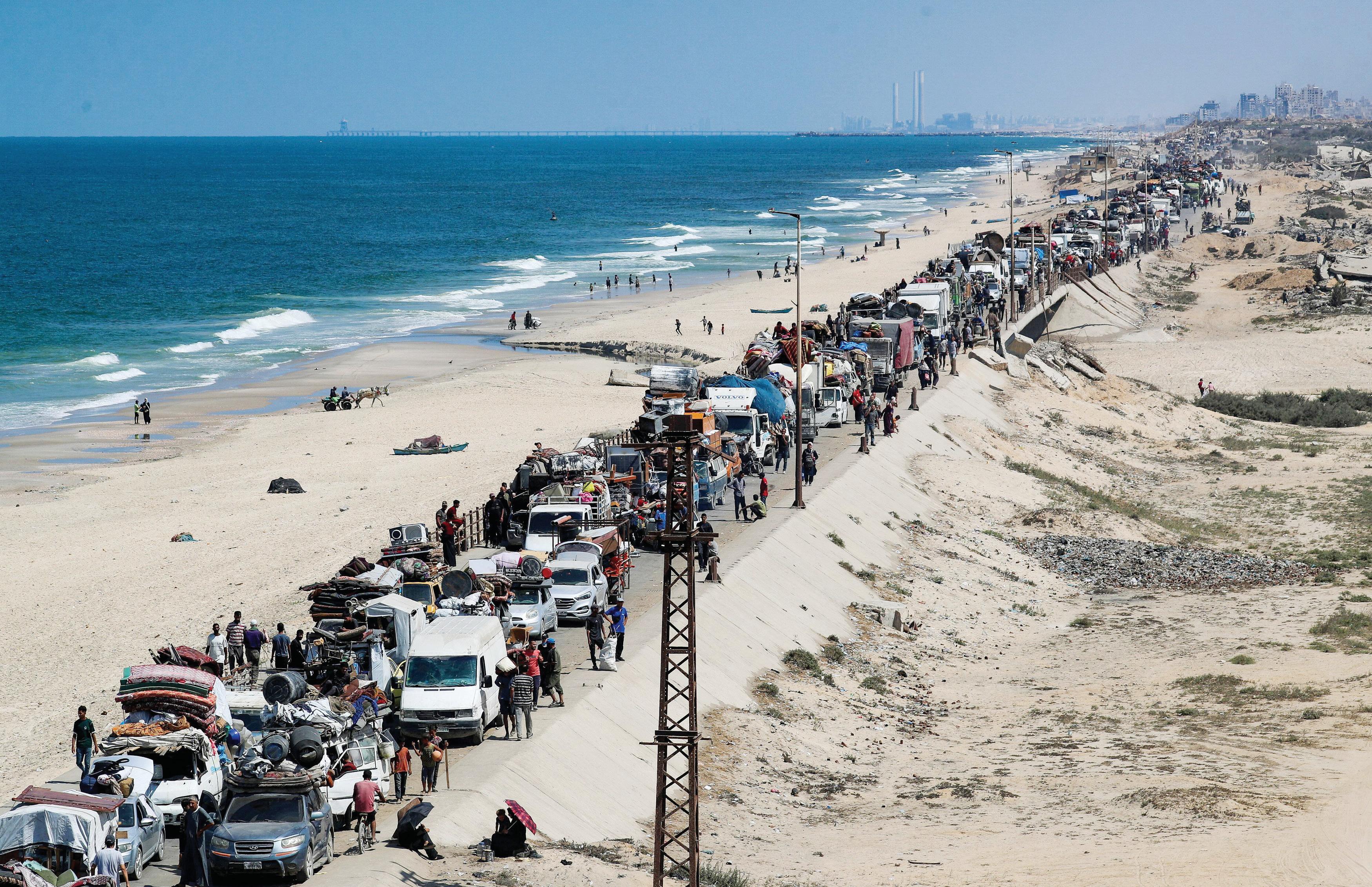 Israel says 'Gaza is burning' as it launches ground assault