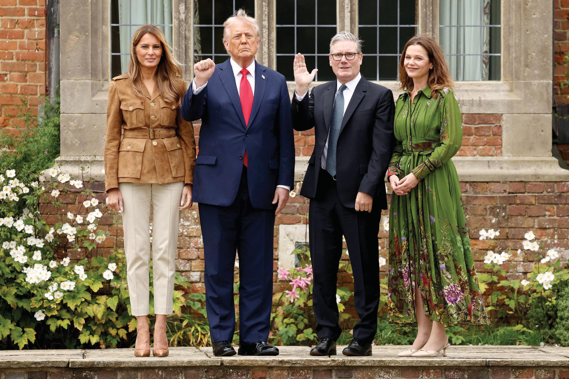 Starmer, Trump hail renewal of ‘special relationship’ and skirt difficult issues