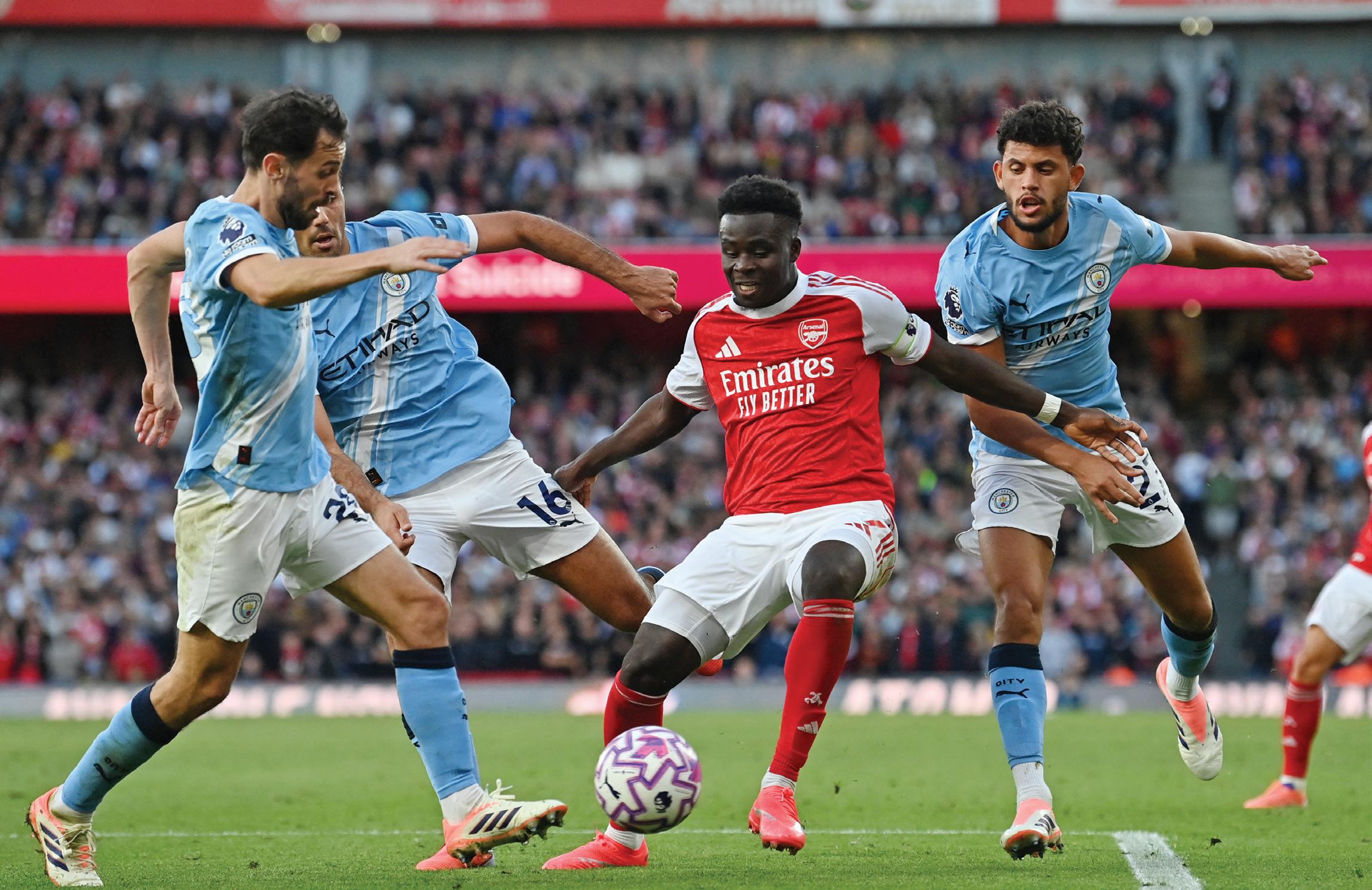 Pep suffered over defensive plan as Arsenal hold City