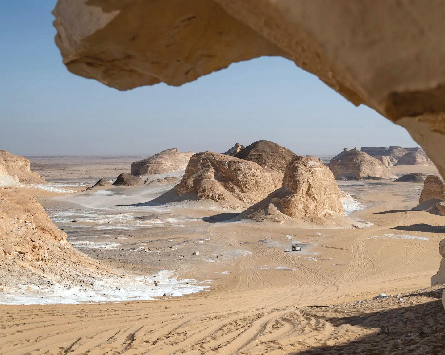 Into the sands of time: Exploring Egypt's white and black deserts