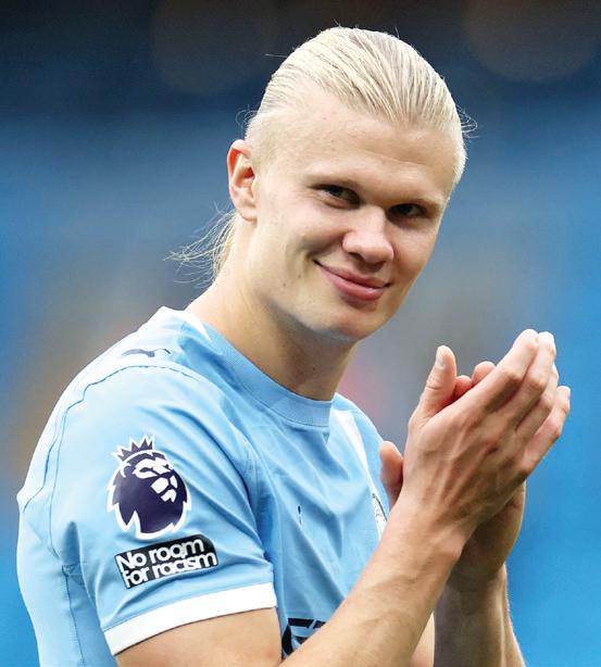 Haaland’s goal numbers are ‘insane’, says Guardiola