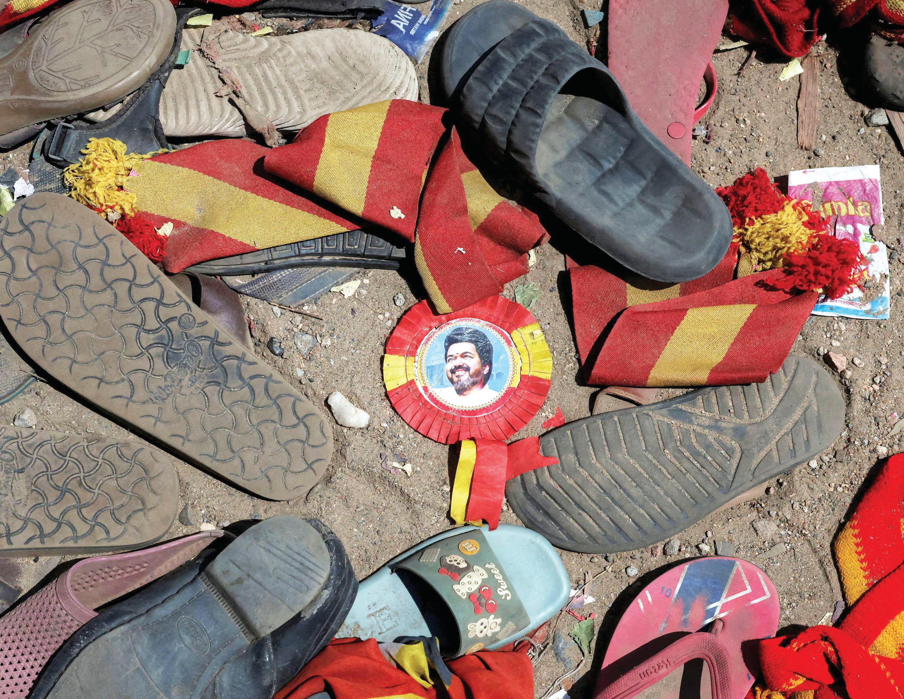 Massive crowd, chaos preceded deadly stampede at India rally
