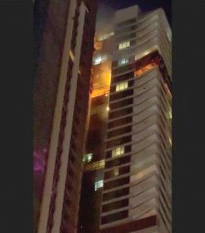 Caught in a high-rise fire?