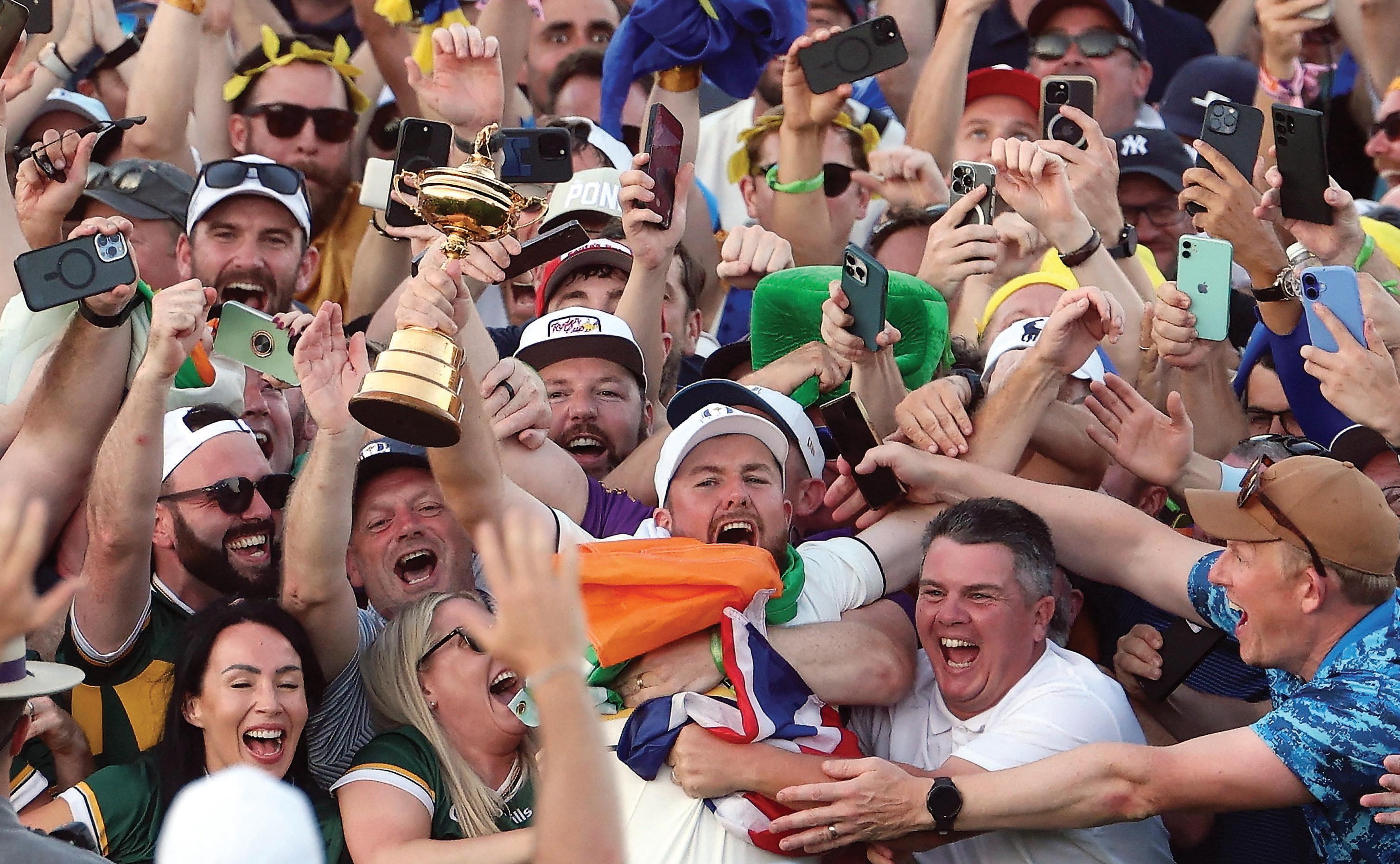Team Europe weather the storm to win Ryder Cup