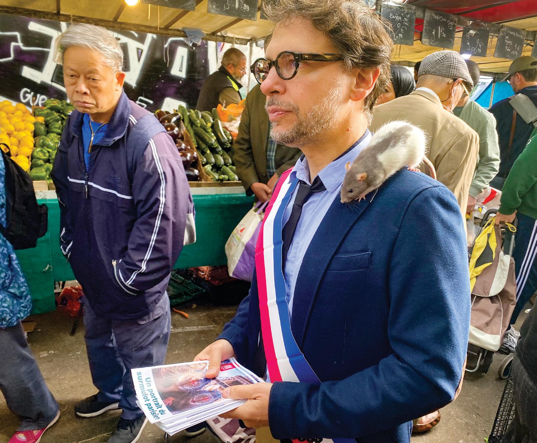 Tails of the city: Paris rats find unlikely political ally