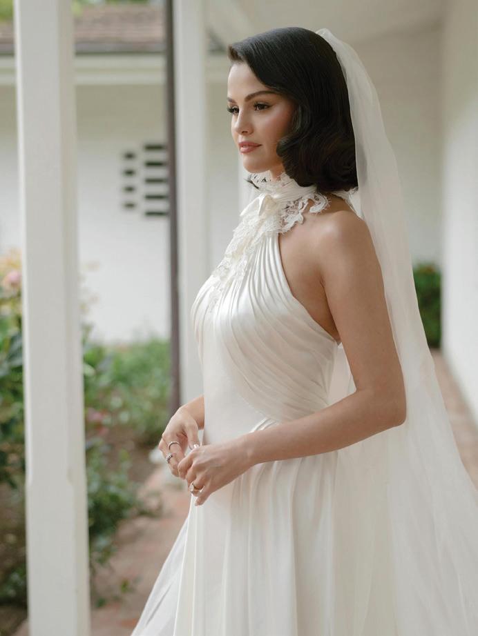 Selena Gomez reveals stunning bridal outfits in new wedding pics