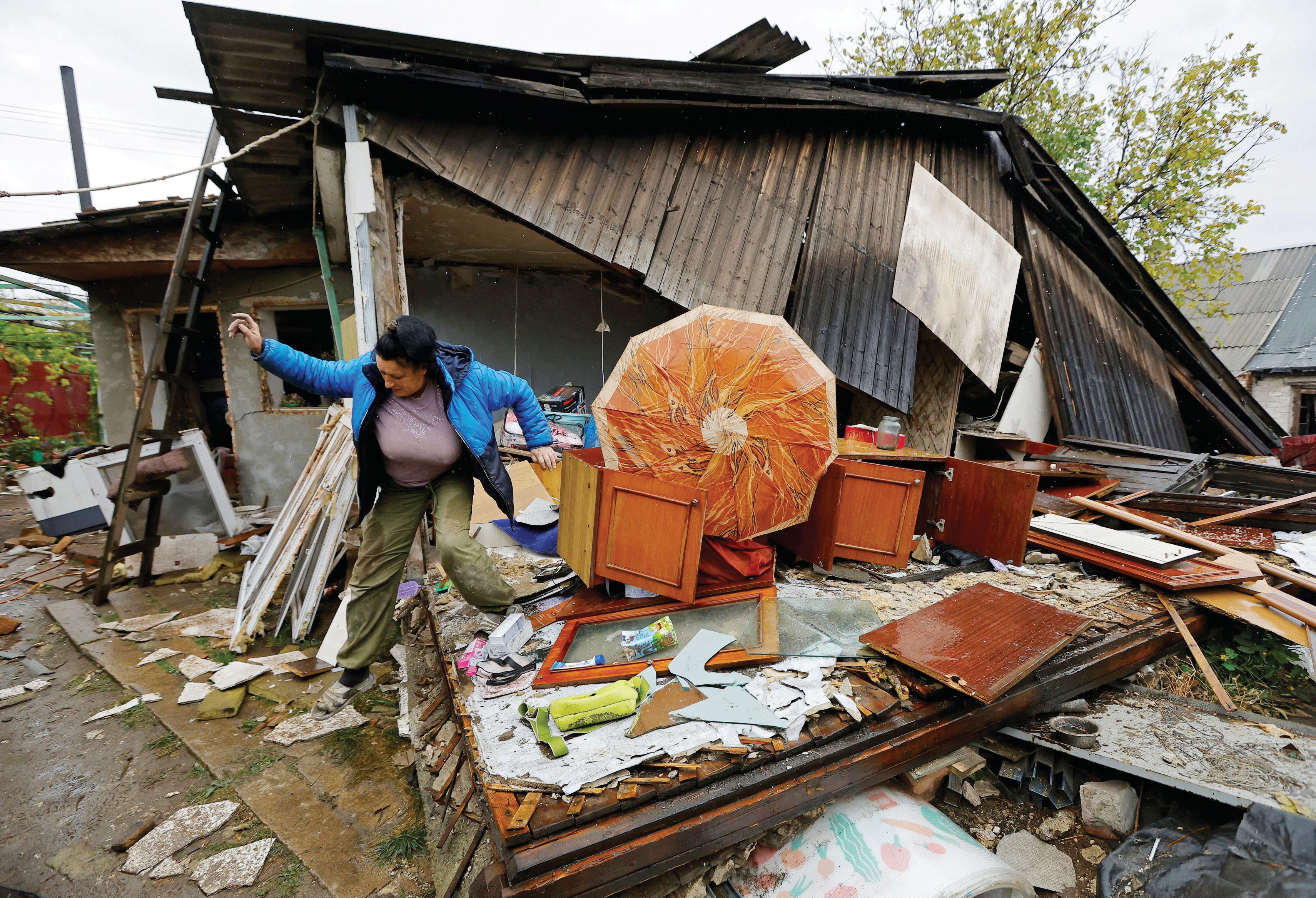 Russia rains drones, missiles on Ukraine; Poland scrambles jets