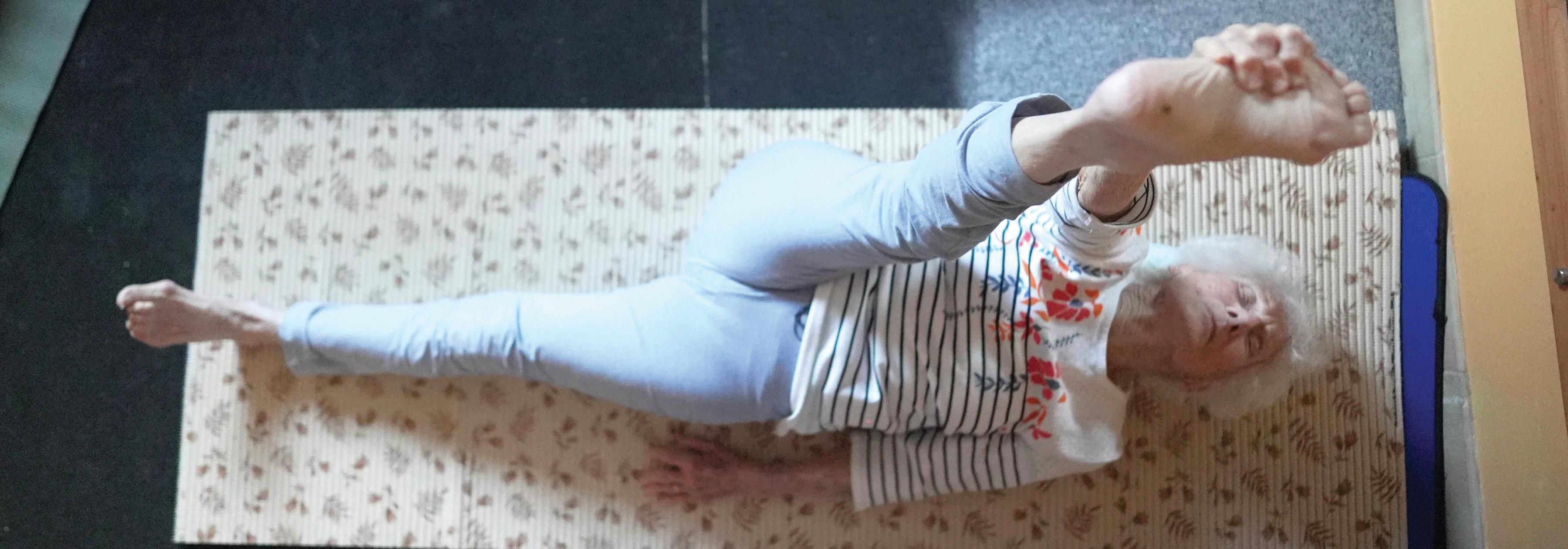 A 102-year-old yoga teacher's simple approach to ageing well