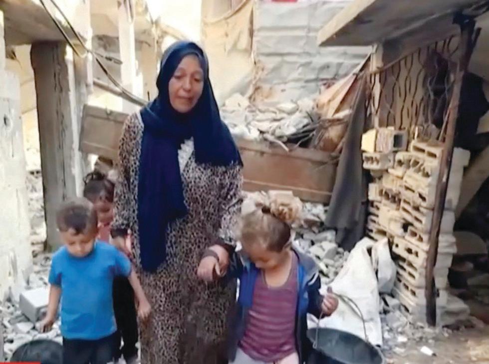 In Gaza's ruins, a grandmother keeps family and hope alive
