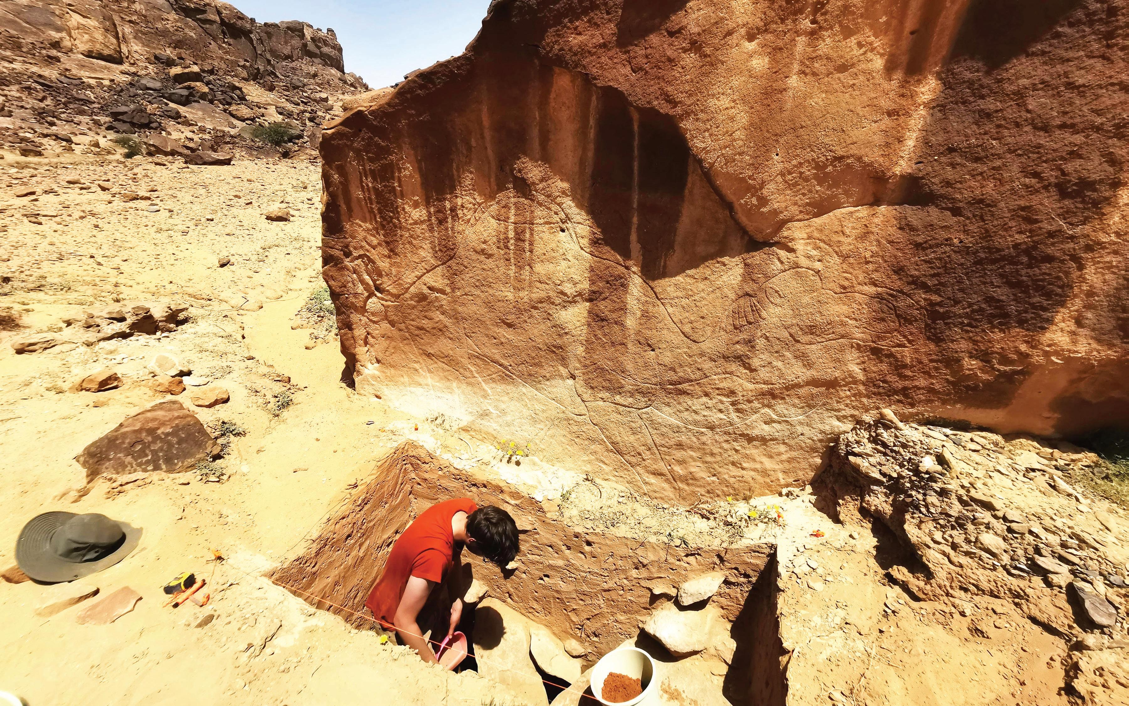 Stunning 12,000-year-old rock art emerges in Saudi Arabia