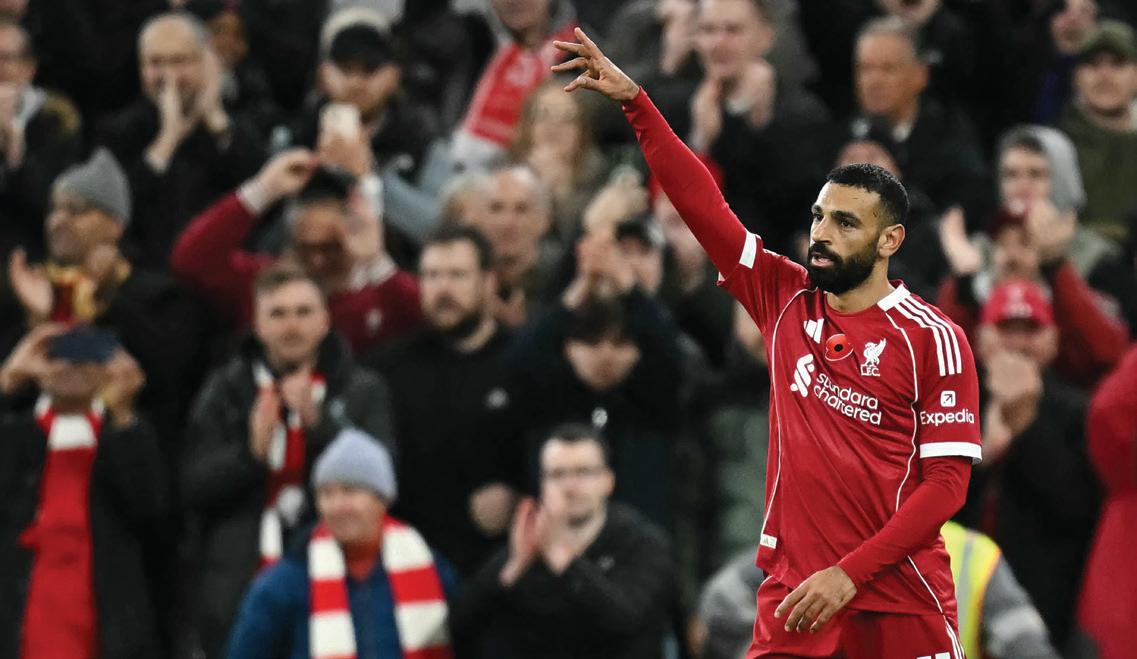 Salah savours 250th Liverpool goal