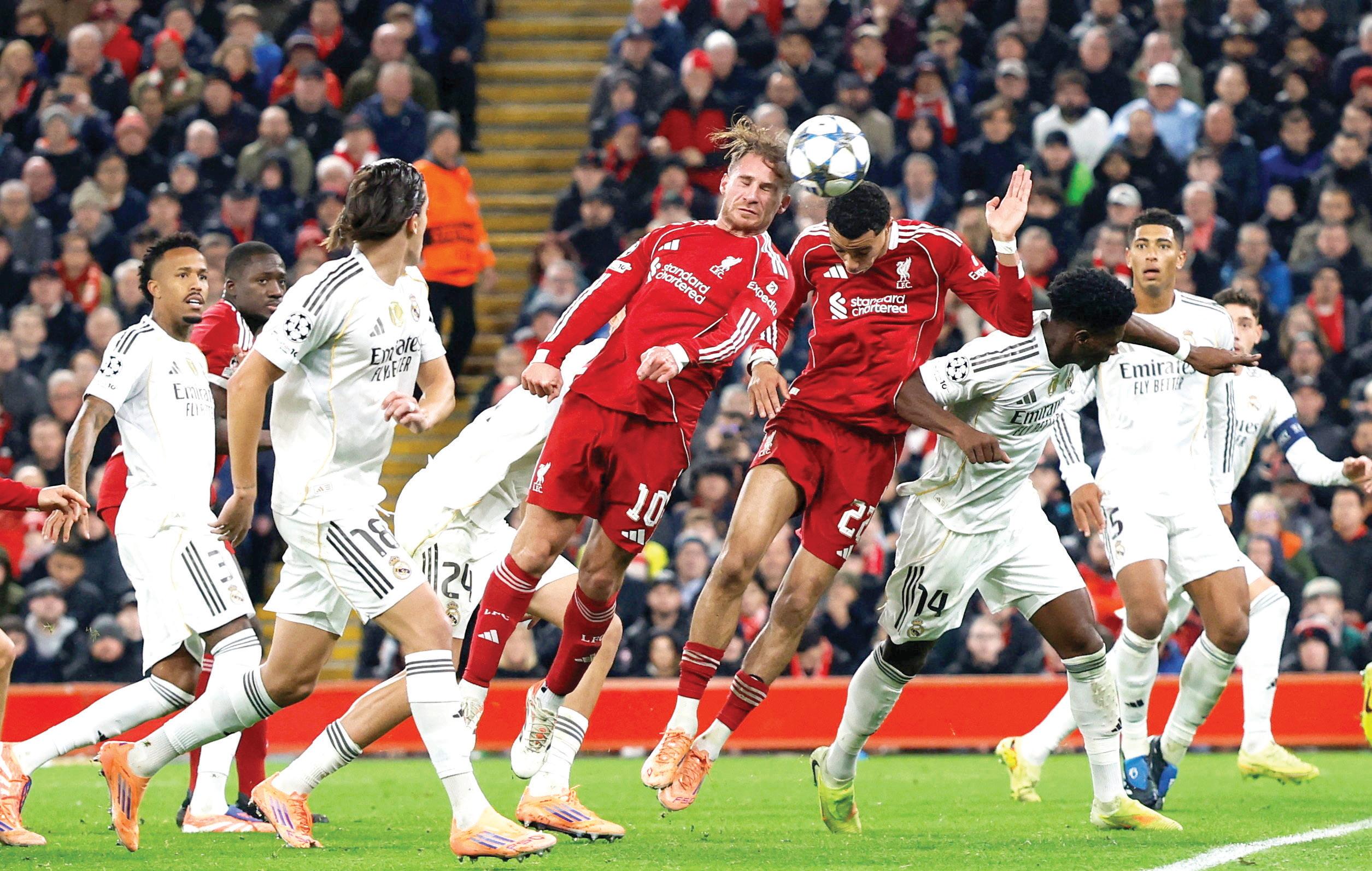 Slot lauds Liverpool's spirited win over Real Madrid at Anfield