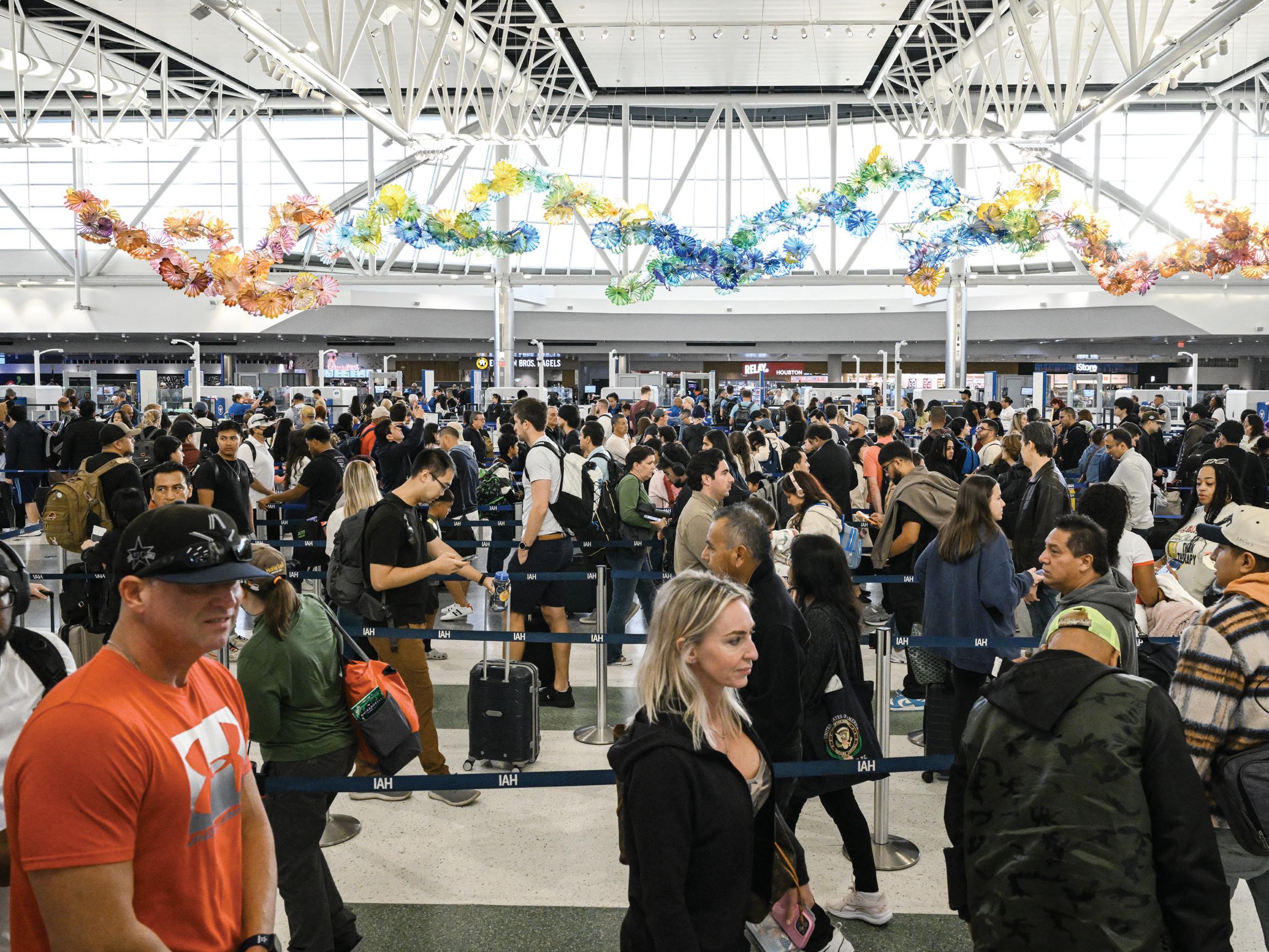 US air travel could 'slow to a trickle' as shutdown bites: Transport secretary