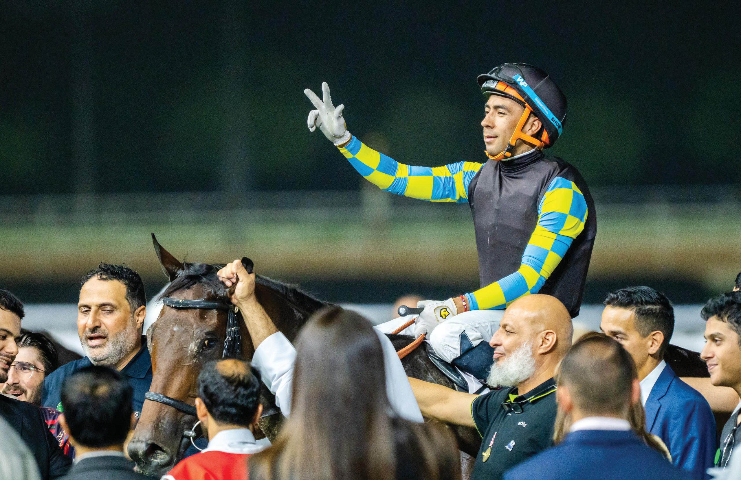 From Argentina to Meydan: Pereyra lights up Dubai Racing Carnival