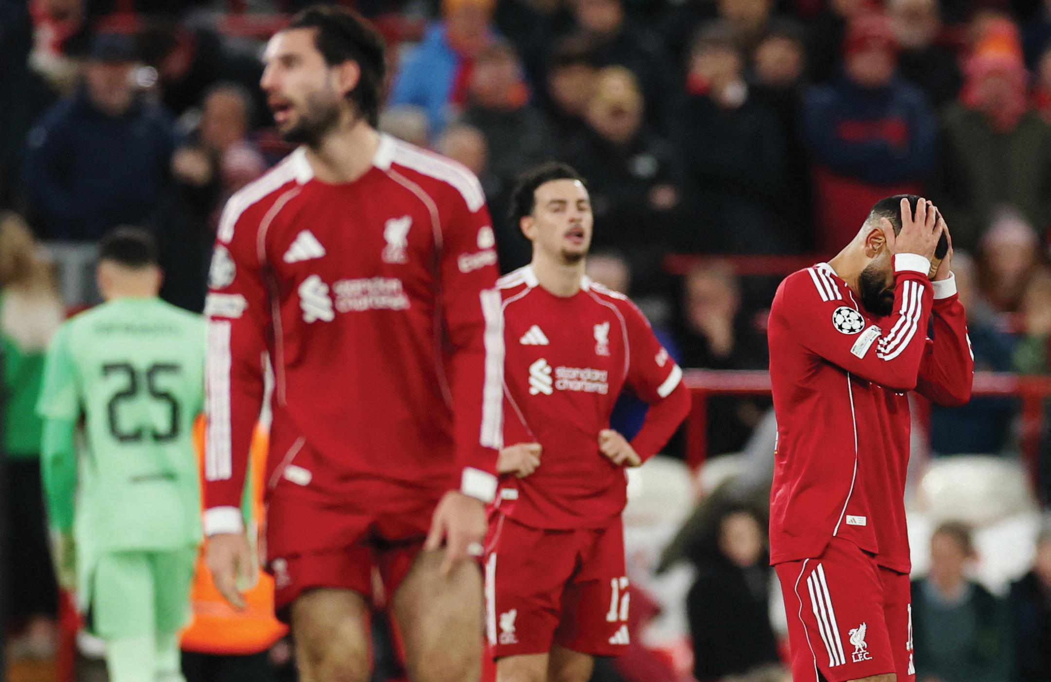 Pressure grows on Slot after Liverpool’s latest setback