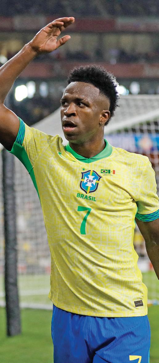 Ancelotti says Vinicius must be fully fit for Brazil World Cup squad