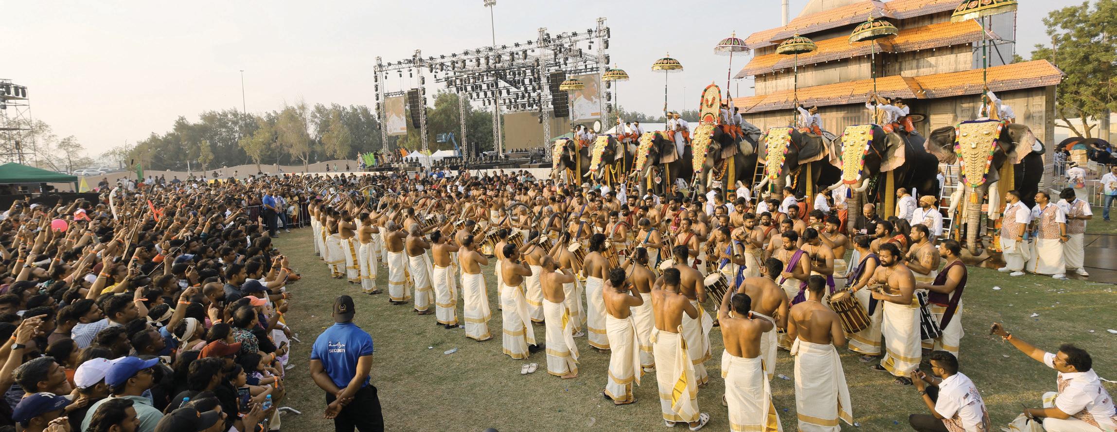 Kerala fest recreation in Dubai pays tribute to UAE leaders