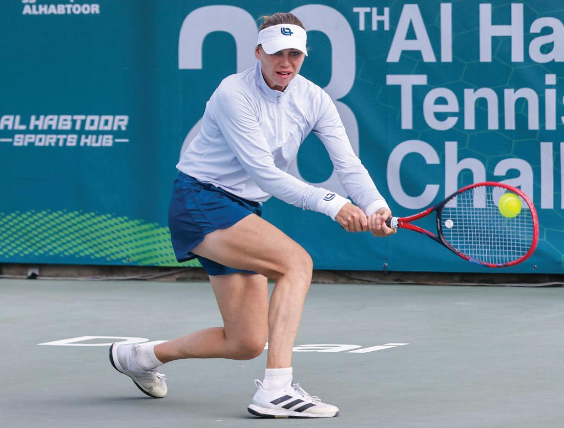 Zvonareva rolls back the years at Al Habtoor Tennis Challenge