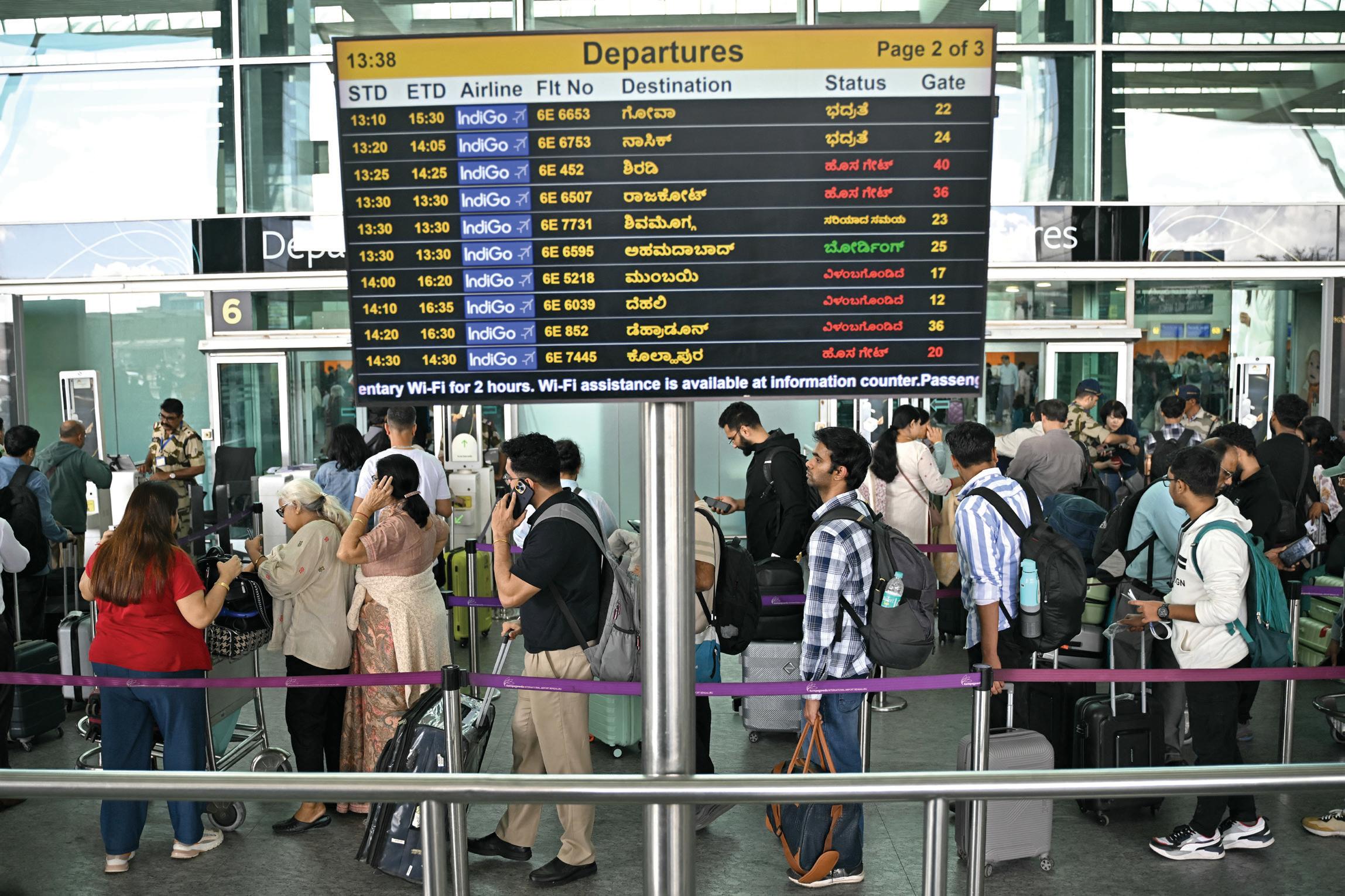 IndiGo’s mass flight cancellations throw Indian airports into disarray