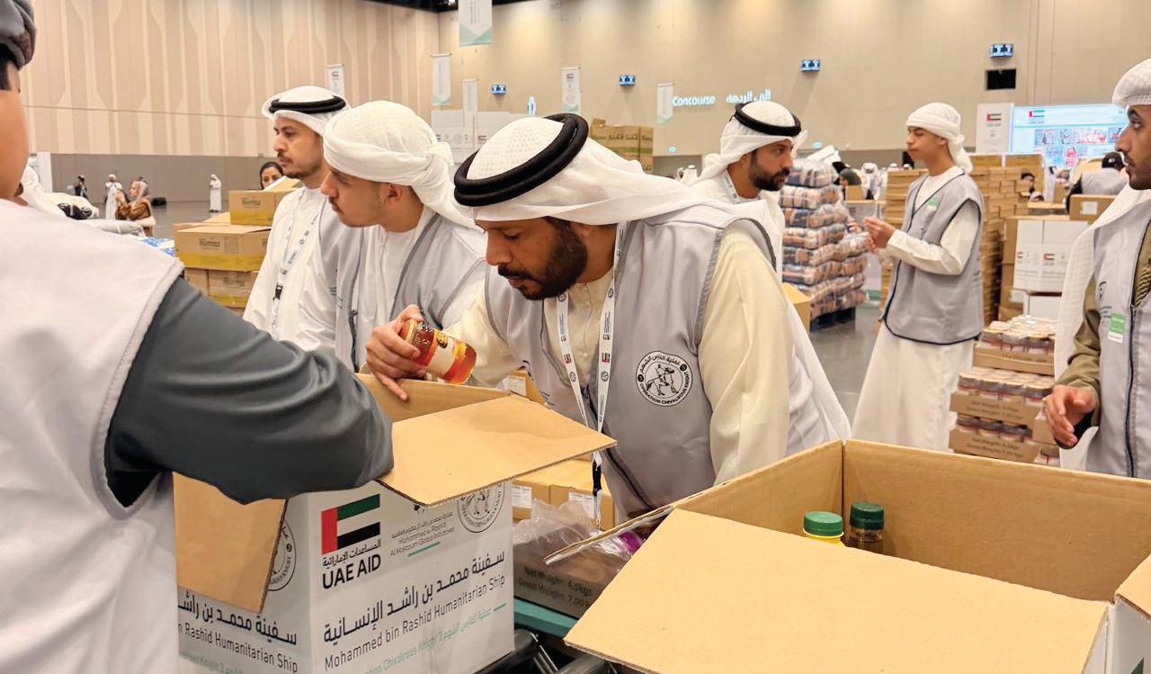 Dubai volunteers unite to pack 100 million meals for Gaza