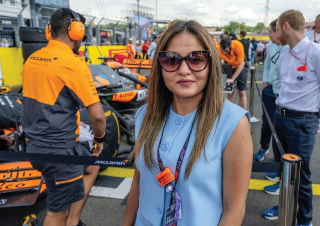Meet the woman who became India's voice in Formula One