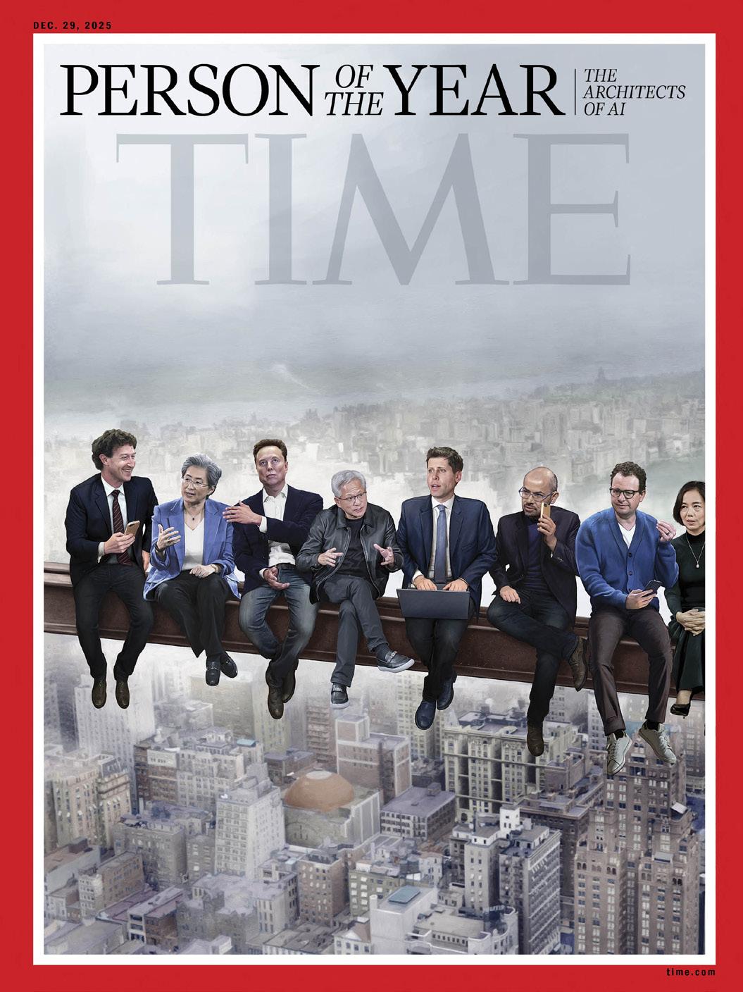 'Architects of AI' named Time Person of the Year