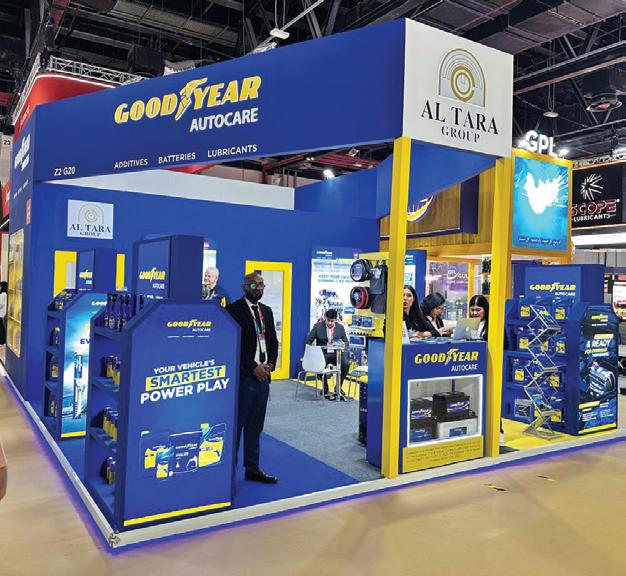 Alonsa Electric Group showcases Goodyear-licensed autocare range