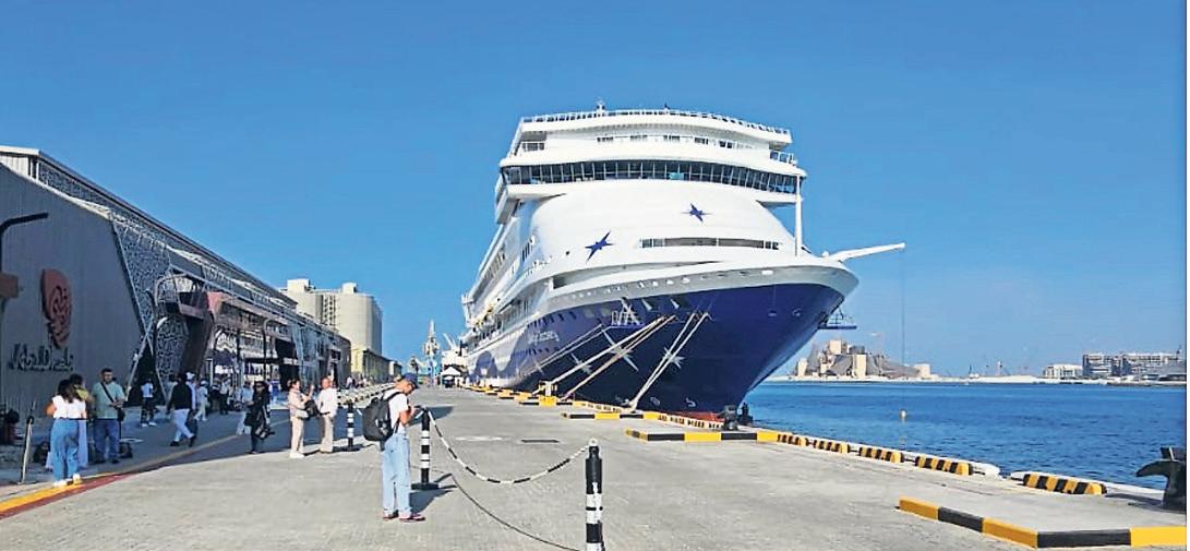 Cruise ships in demand as residents choose to celebrate Xmas at sea