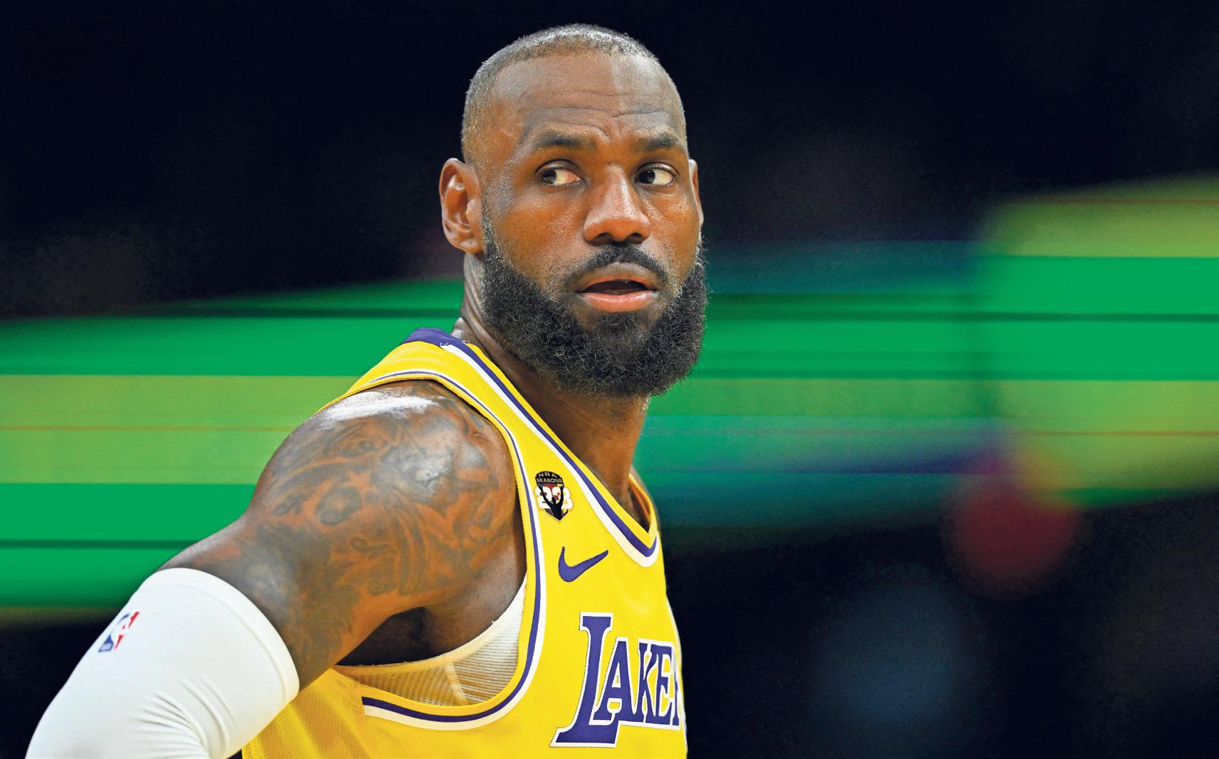 LeBron James in tears during rout in possible Cleveland farewell