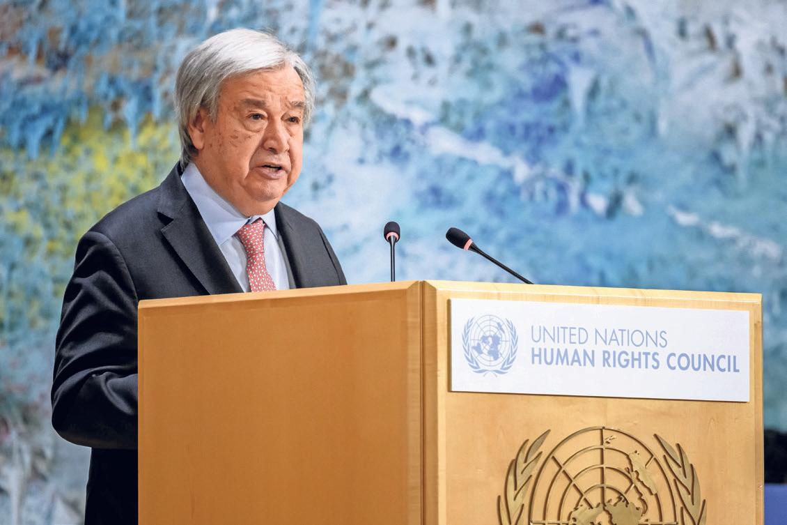 UN chief Guterres decries global rise of ‘rule of force’