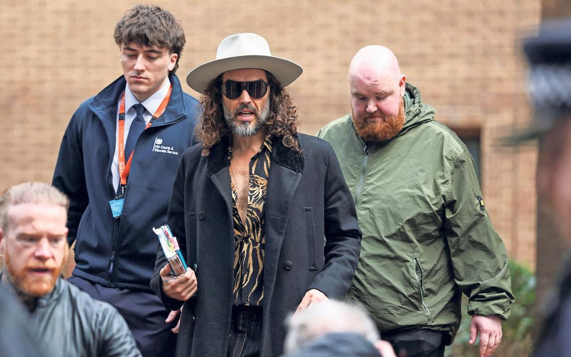 Katy Perry's ex, Russell Brand, pleads not guilty to further rape, sex assault charges