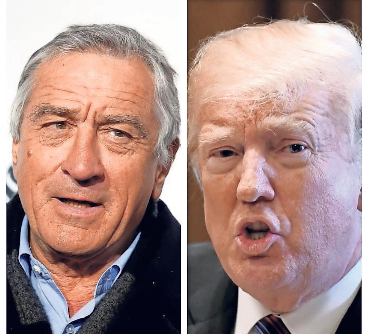 Trump calls Robert De Niro 'sick, demented'