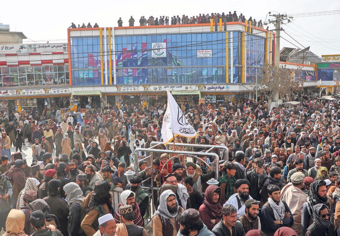 Afghans rally against Pakistan and civilian casualties