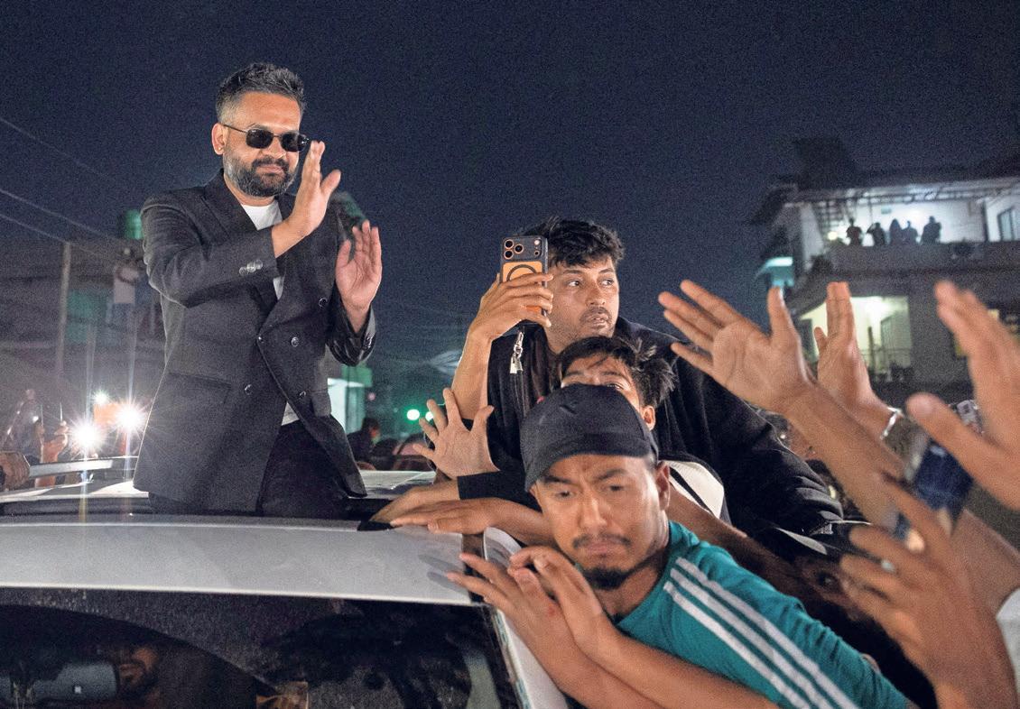 Nepal’s rapper-led centrist party heads for election landslide