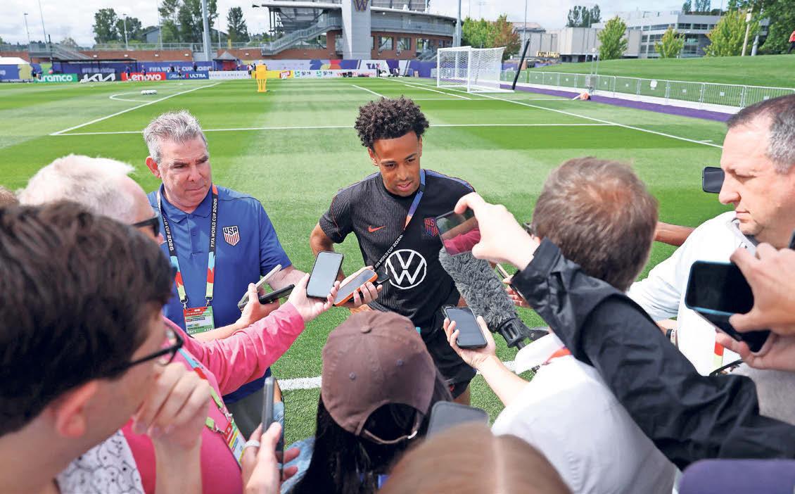 US face Belgium in Seattle with expectations rising