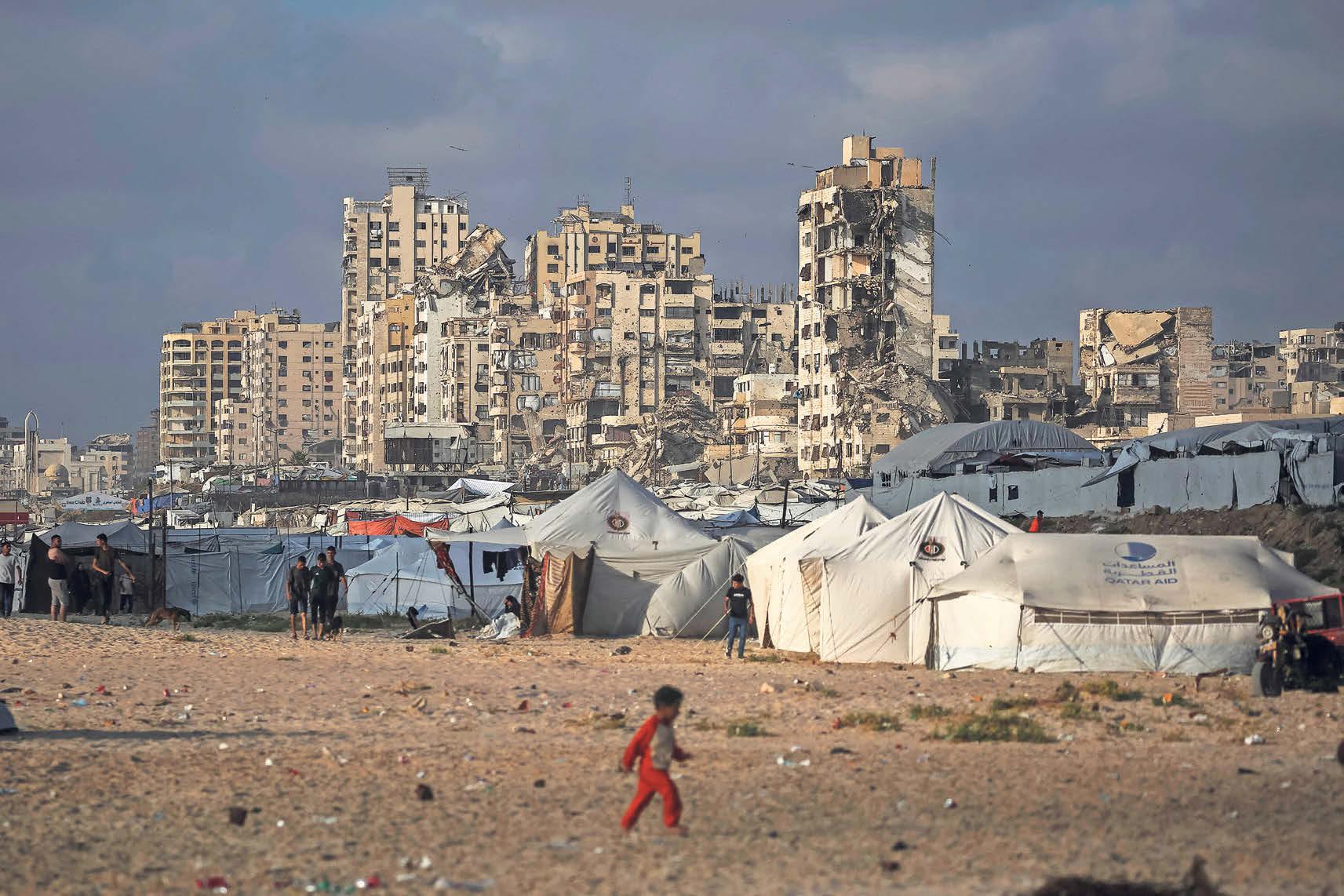 Fate of Gaza Strip eclipsed by Mideast war