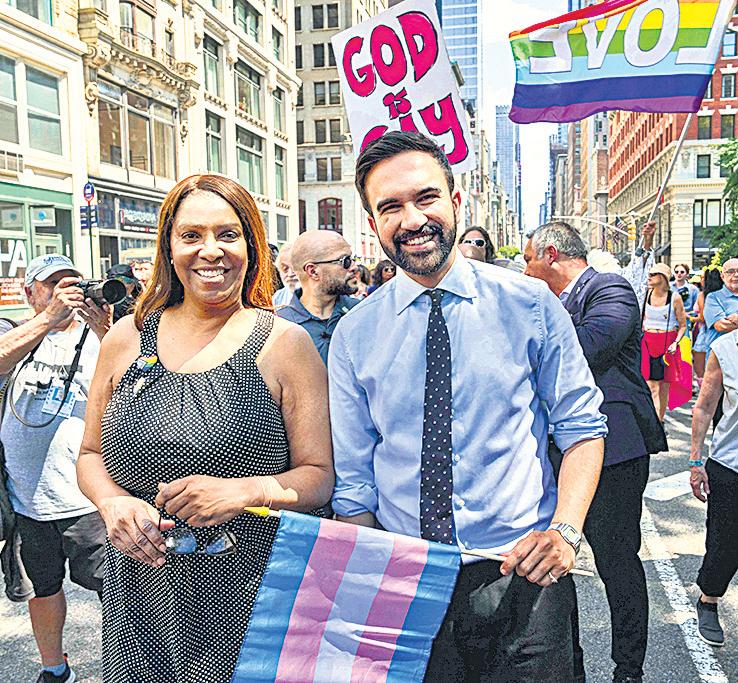 { NYC MAYORAL NOMINEE } DEMOCRATIC PARTY LEADER HAD CLAIMED ASIAN, AFRICAN-AMERICAN STATUS IN 2009 Mamdani in fresh political heat over college admission declaration