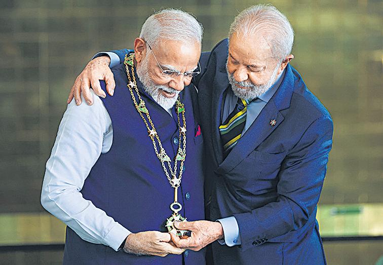 Trump says India deal soon, flags Brics again