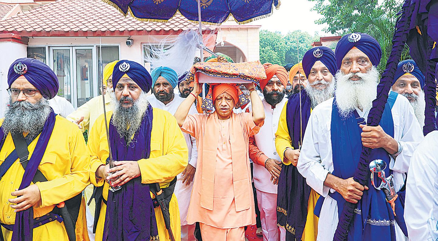 Be cautious amid attempts to divide Hindus, Sikhs, says Yogi Adityanath