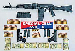 5 of ISI-backed network held, arms seized