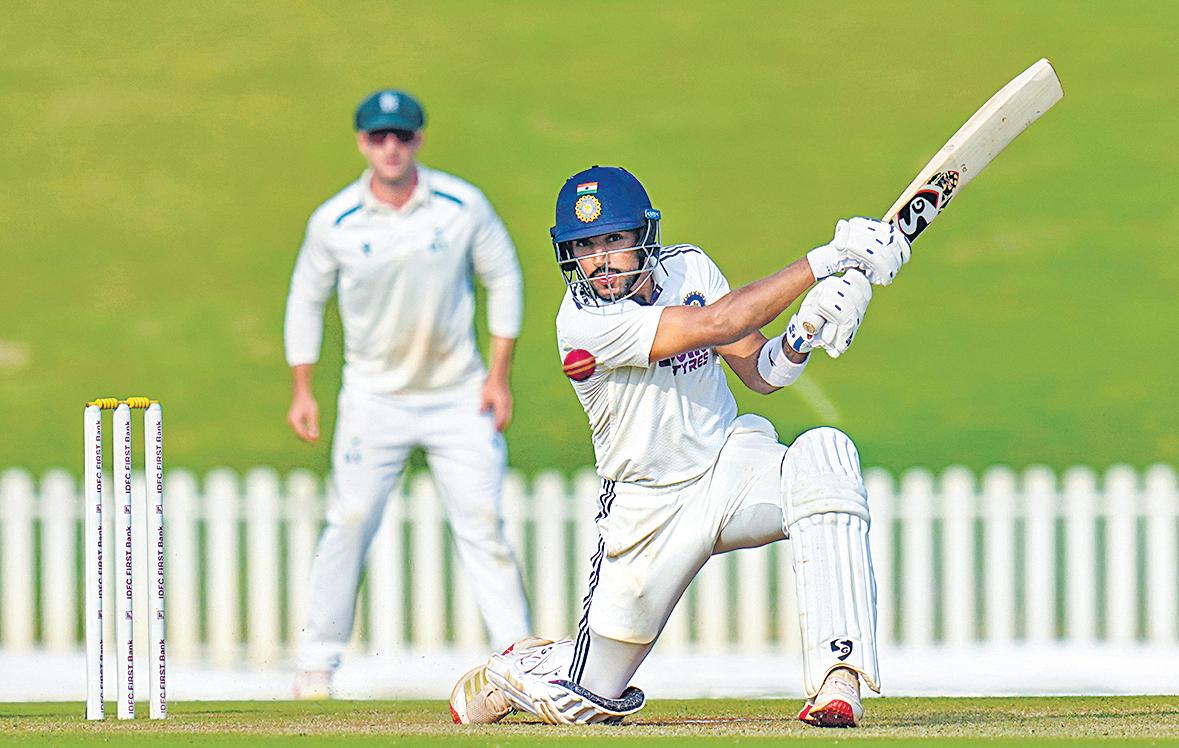 Jurel hits second ton in India A tie, pushes for Test slot as batter