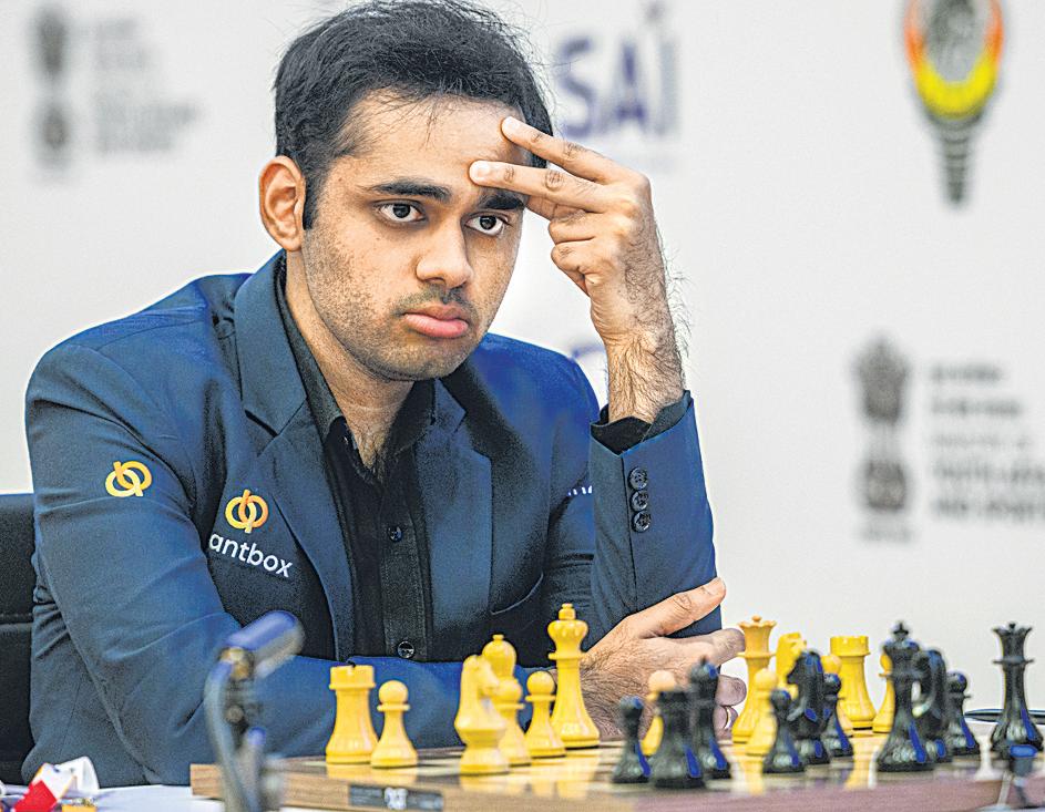 Erigaisi shows his human touch in draw with Wei Yi