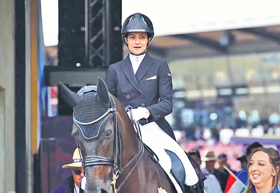 Vora claims silver at Asian Equestrian Championship