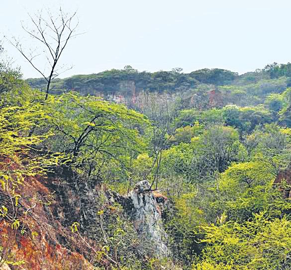 Before row, work began to map Aravalli by new rule