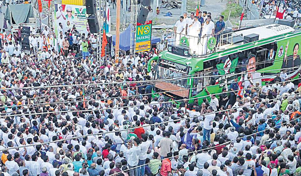 EPS launches campaign for 2026 polls with BJP, takes jibe at Stalin