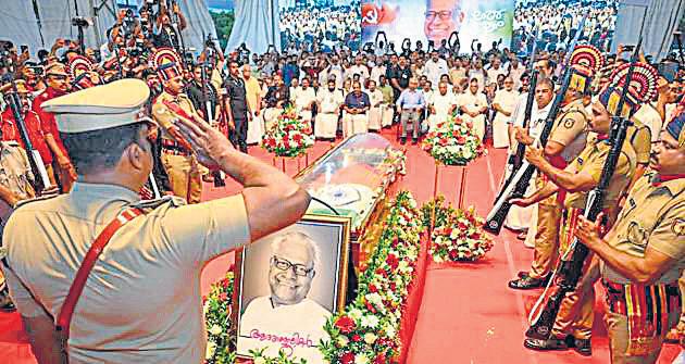 Ex-CM laid to rest with full state honours